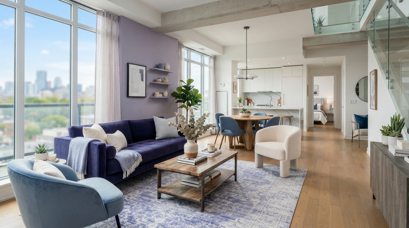 real estate virtual staging — example