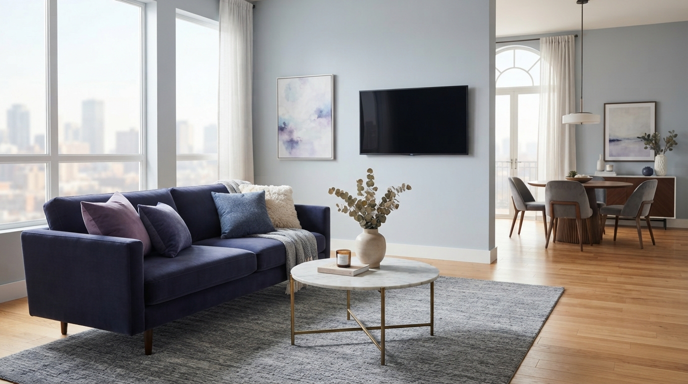 virtual staging for real estate — illustration