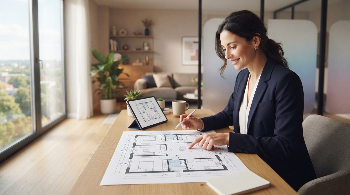 2D floor plans real estate — example