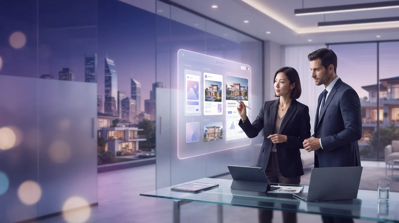 AI banner maker for real estate
