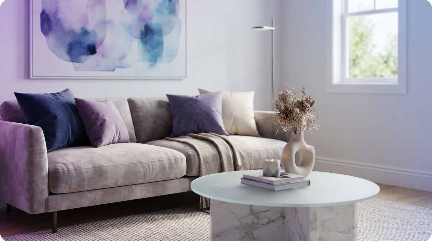 professional virtual staging — illustration