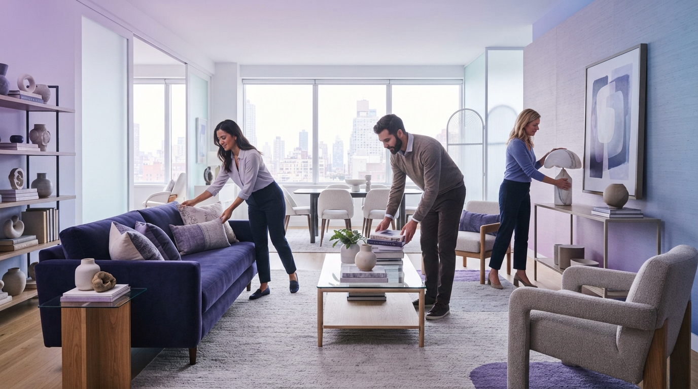 manual staging services — example