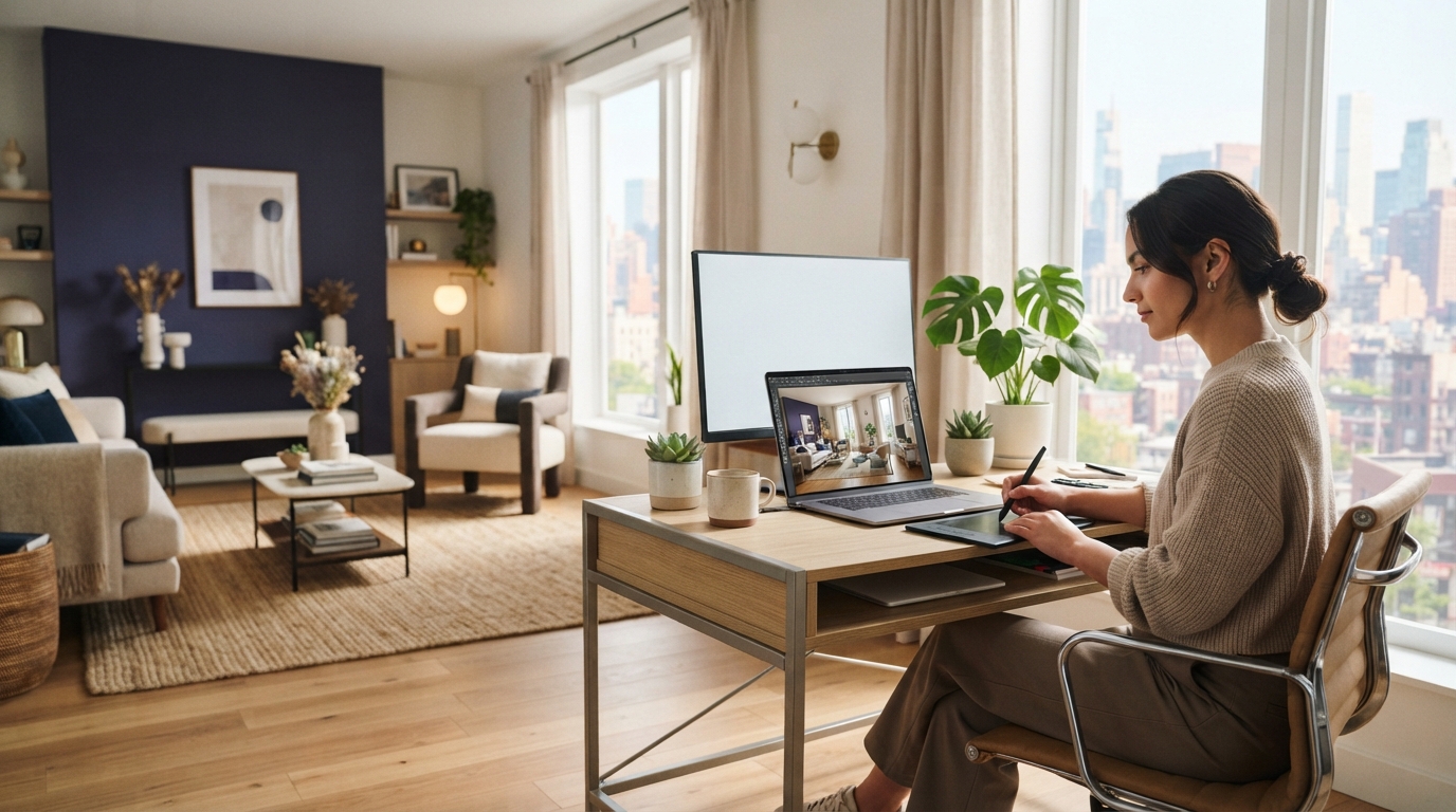 virtual staging software — example