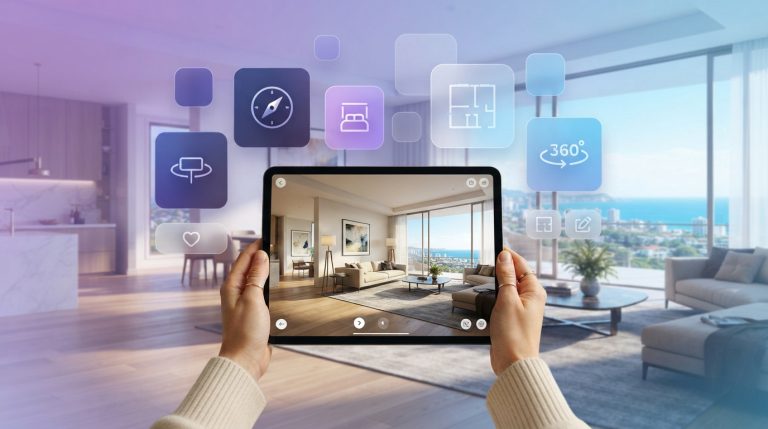 Interactive virtual tours real estate