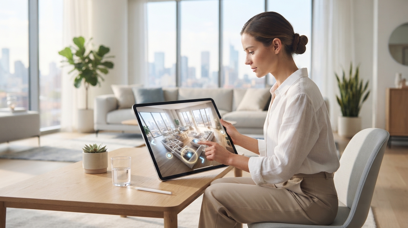 interactive virtual tours real estate — illustration