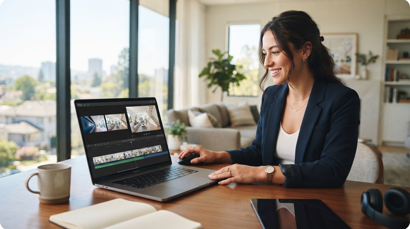 real estate video creator AI — example