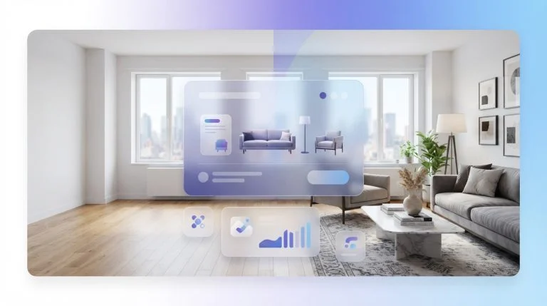 Virtual staging for empty rooms