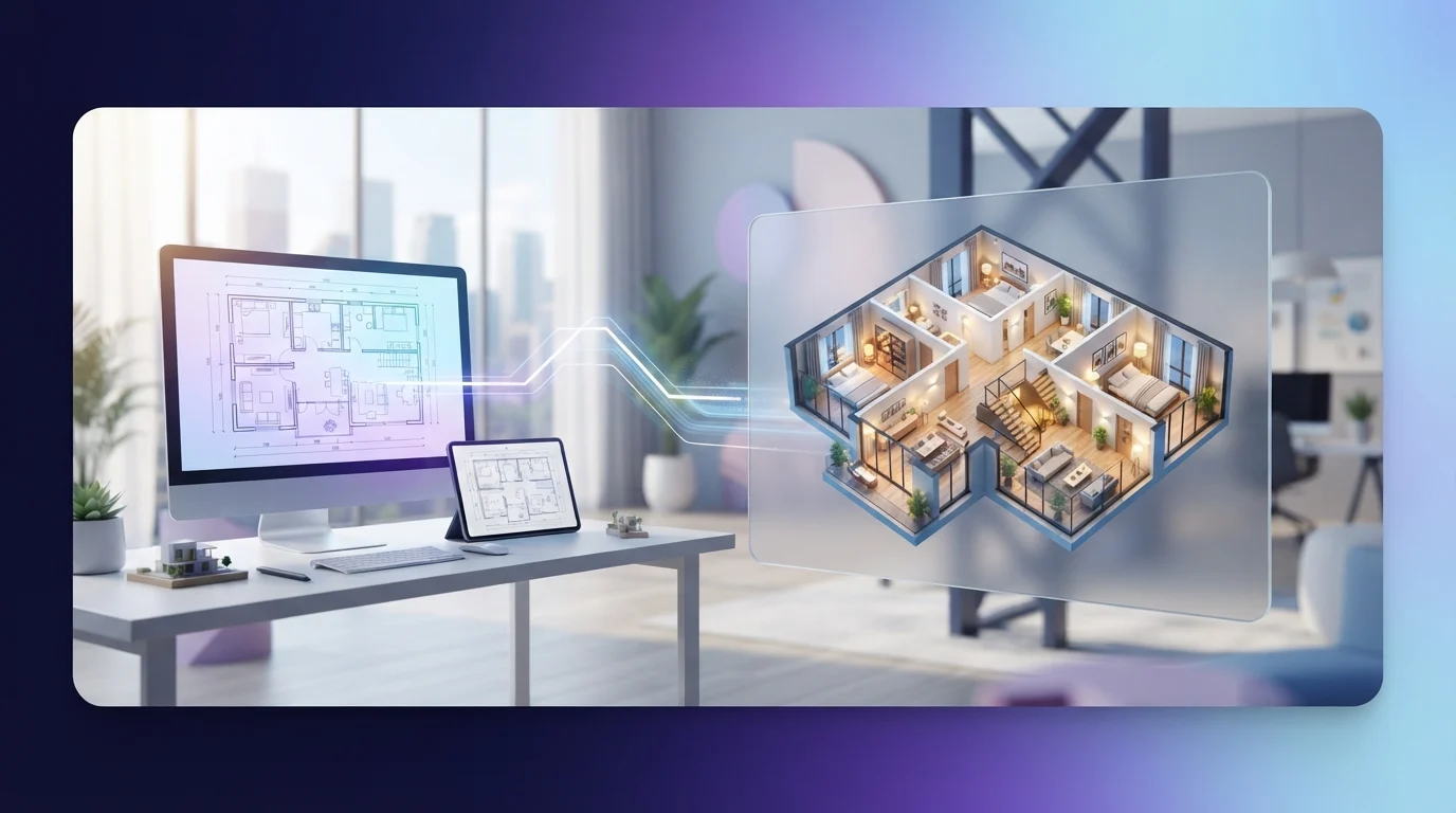 Unlock Potential: The Power of a 2D to 3D Floor Plan