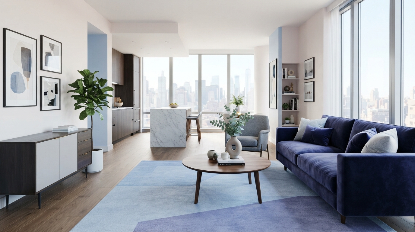 real estate virtual staging — example